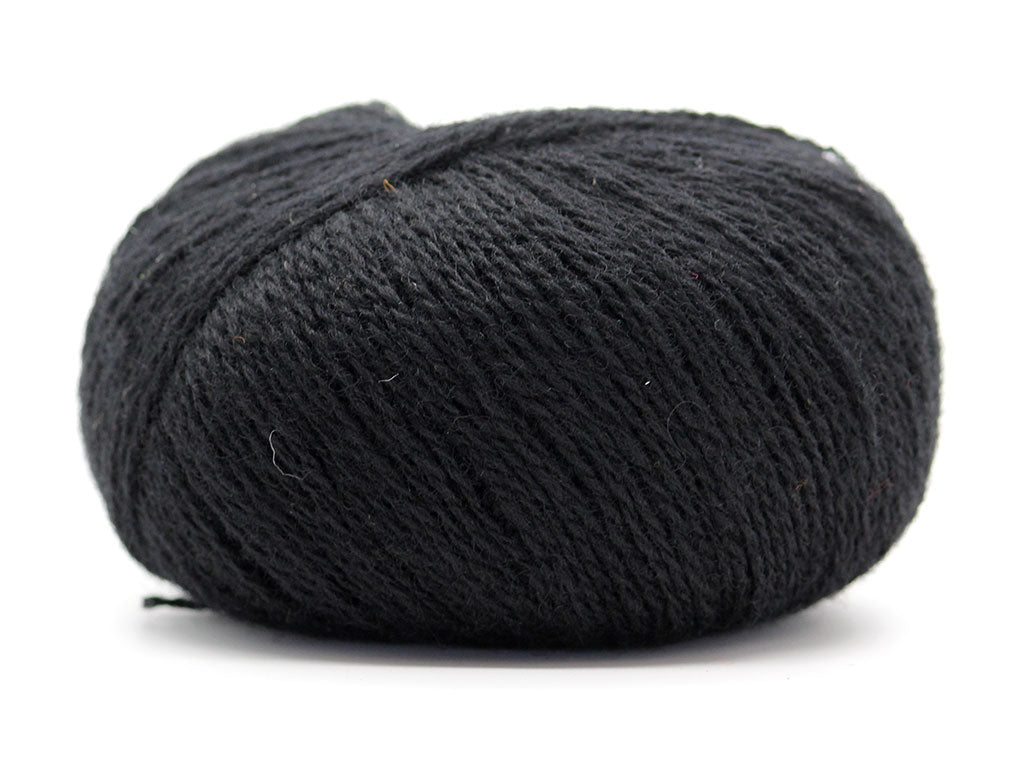 Unique Shetland 4ply - Black 090