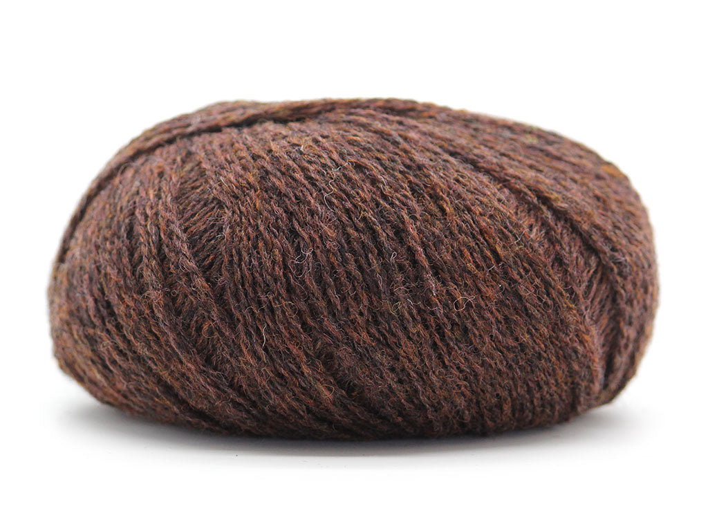 Unique Shetland 4ply - Coffee 191